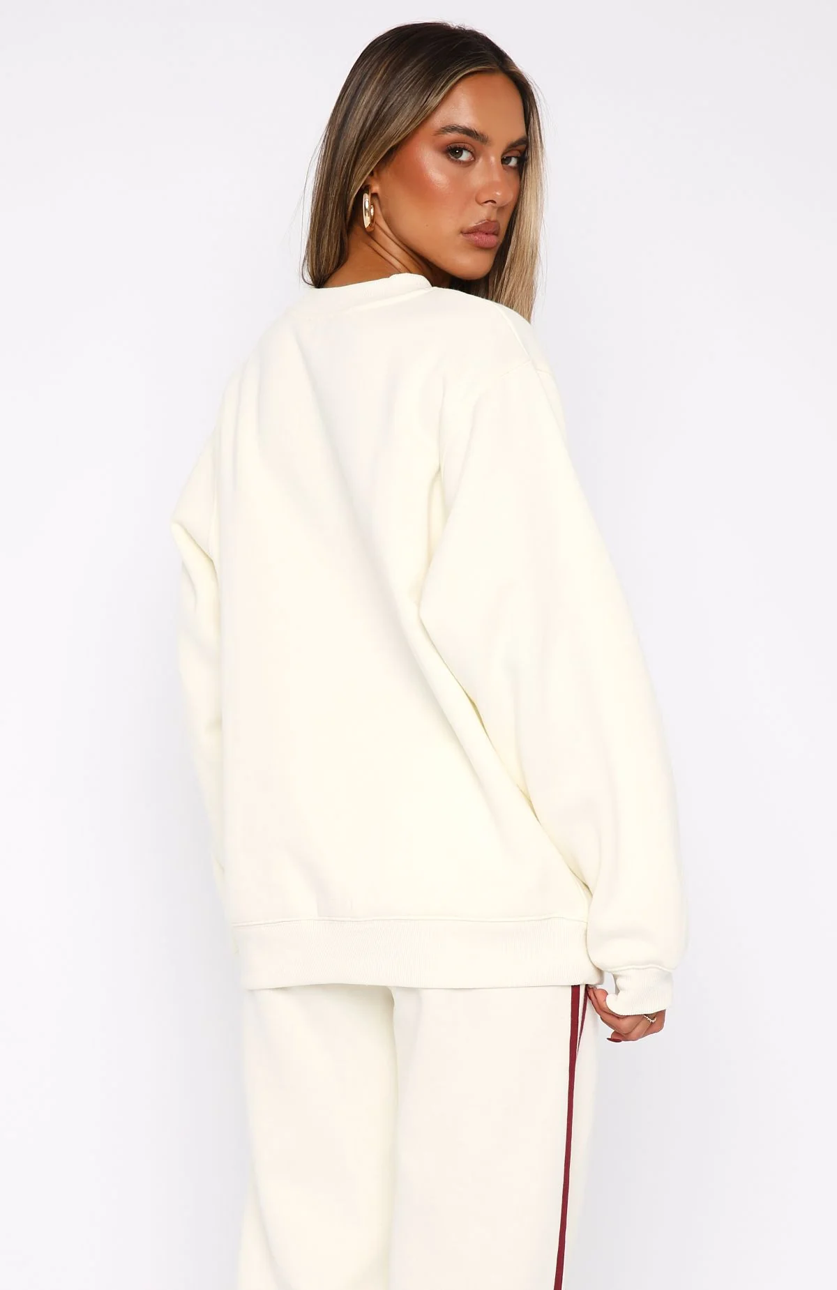 11th Street Concrete Jungle Oversized Sweater Cake Batter - Image 4