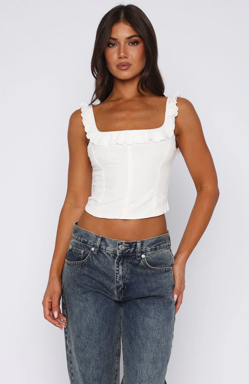 Betting On Us Bustier White - Image 2