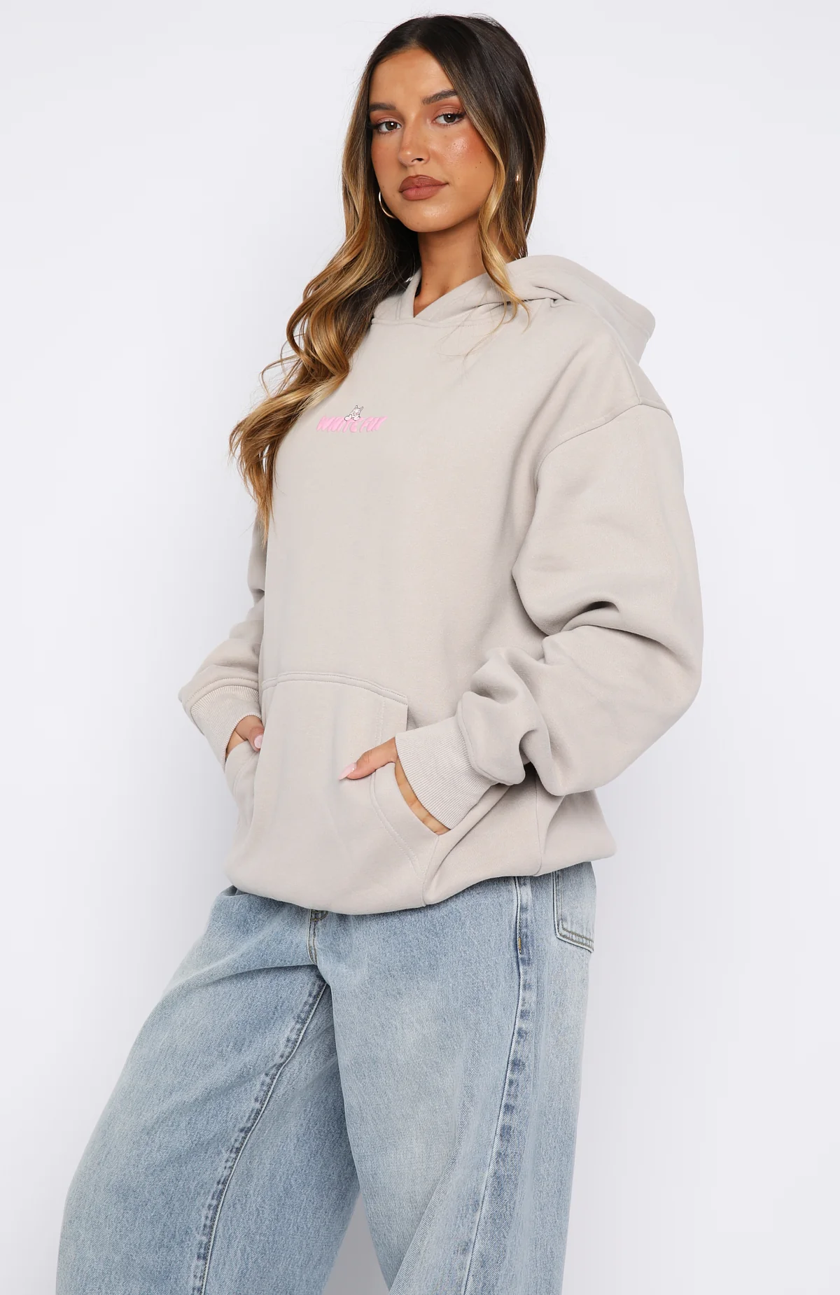 Bubbles & Foxy Friends Oversized Hoodie Shortcake - Image 3