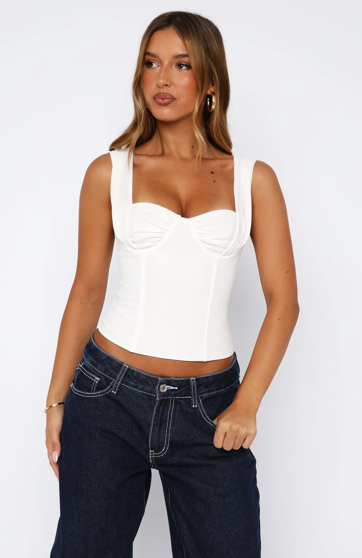 Chasing Shadows Bustier Off White - Image 2