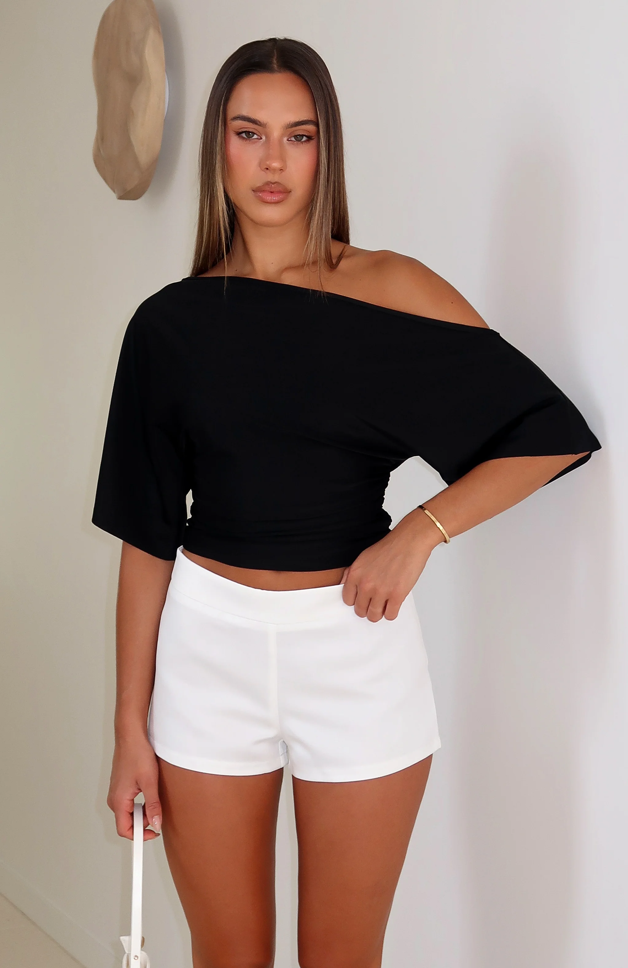 Closing Time Shorts White