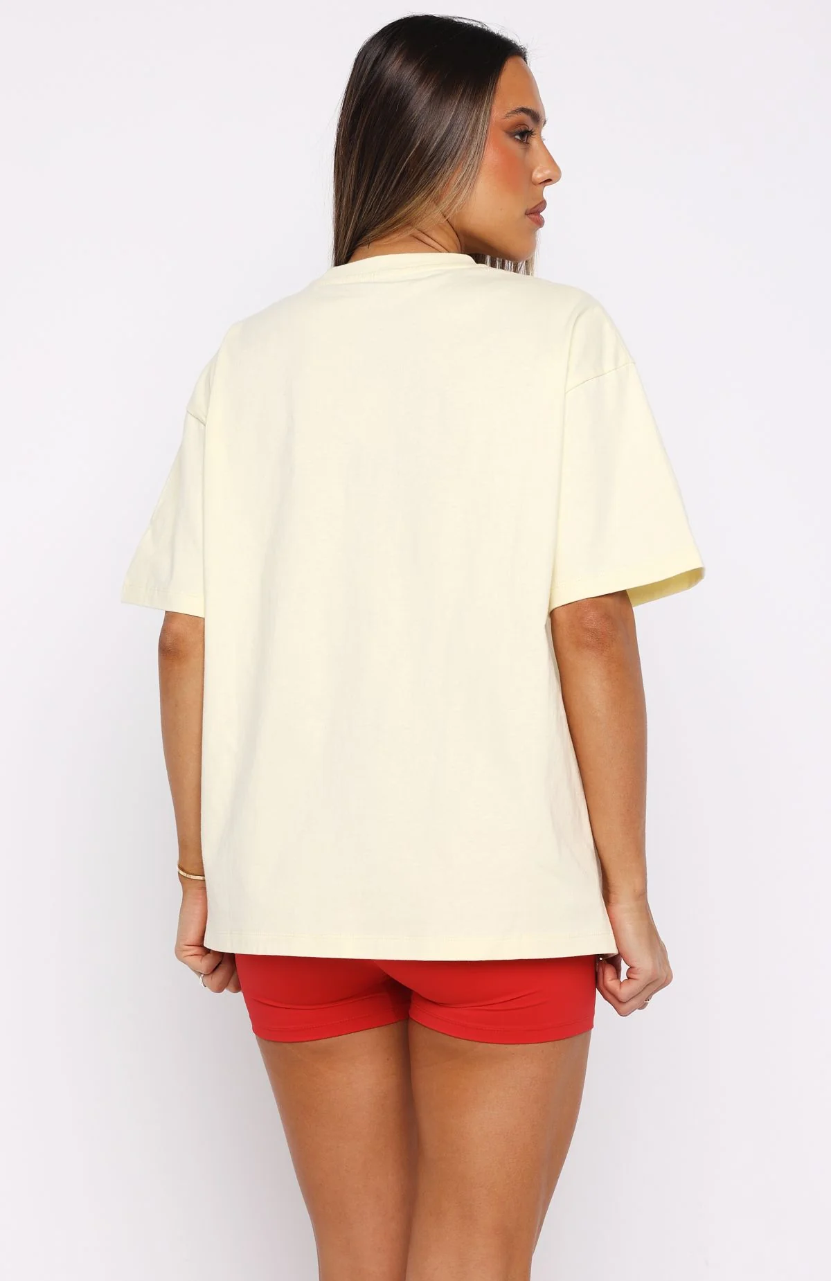 Club 14 Izzy Oversized Tee Lemon - Image 5