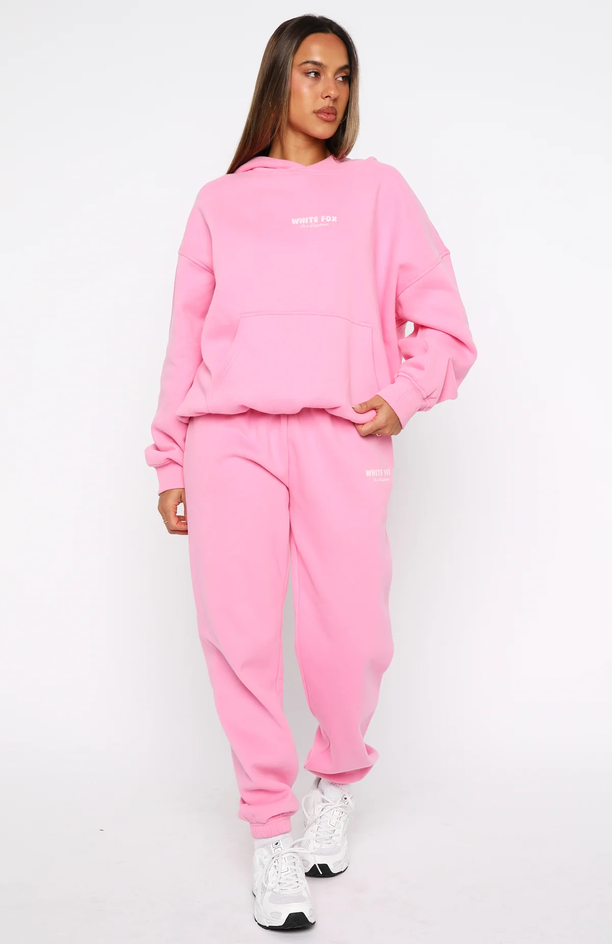 Daydreamers Nadia Oversized Hoodie Bubblegum - Image 5