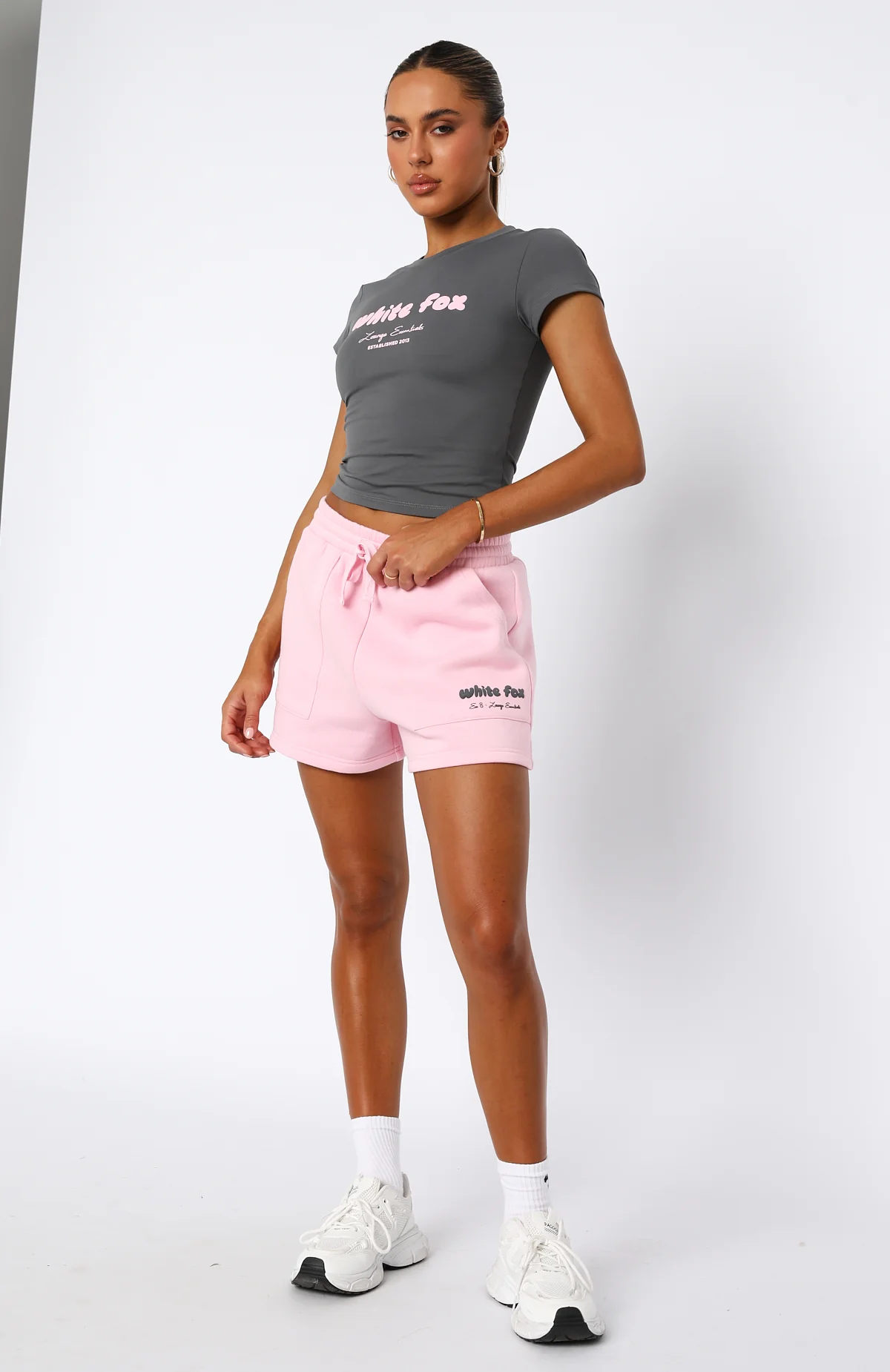 Era 8 Baby Tee Slate - Image 5