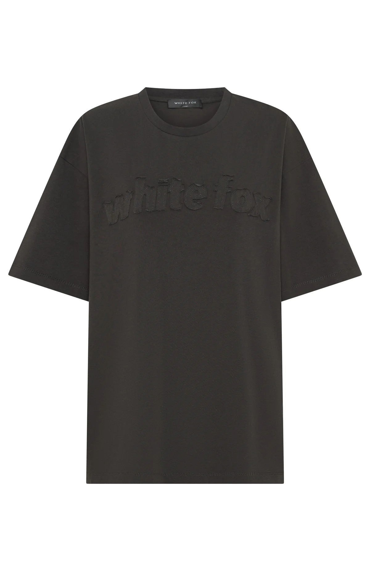 From The Archives Lexi Oversized Tee Charcoal - Image 5
