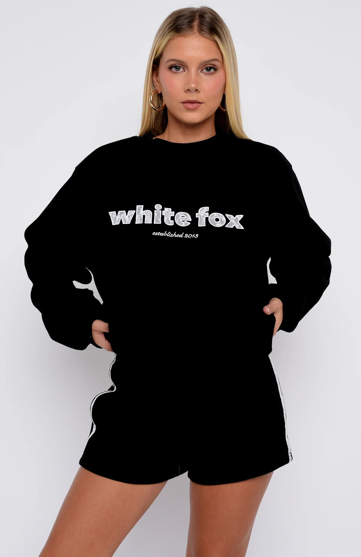 Gave You Everything Oversized Sweater Black - Image 2