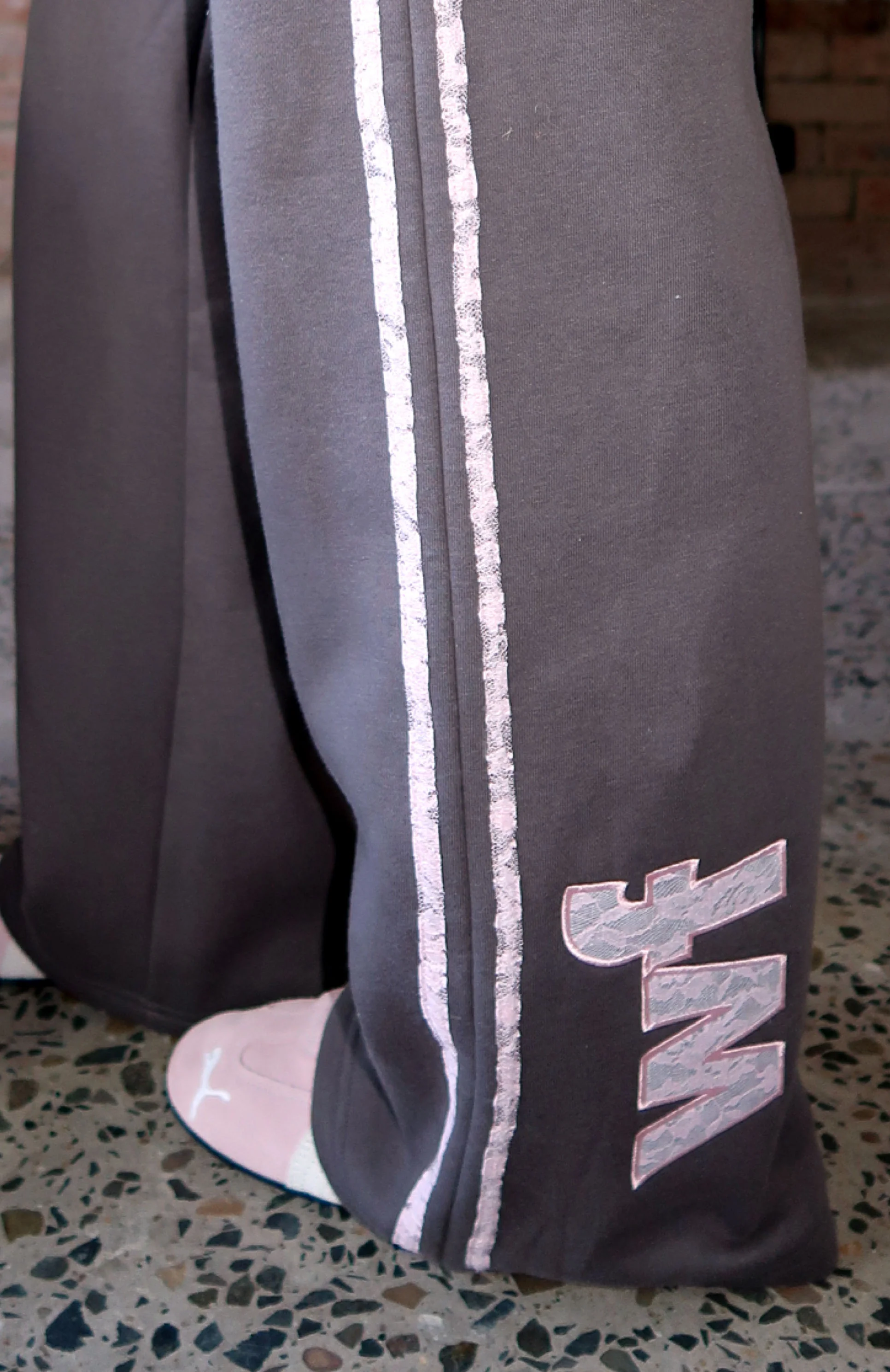 Gave You Everything Wide Leg Sweatpants Volcanic - Image 2