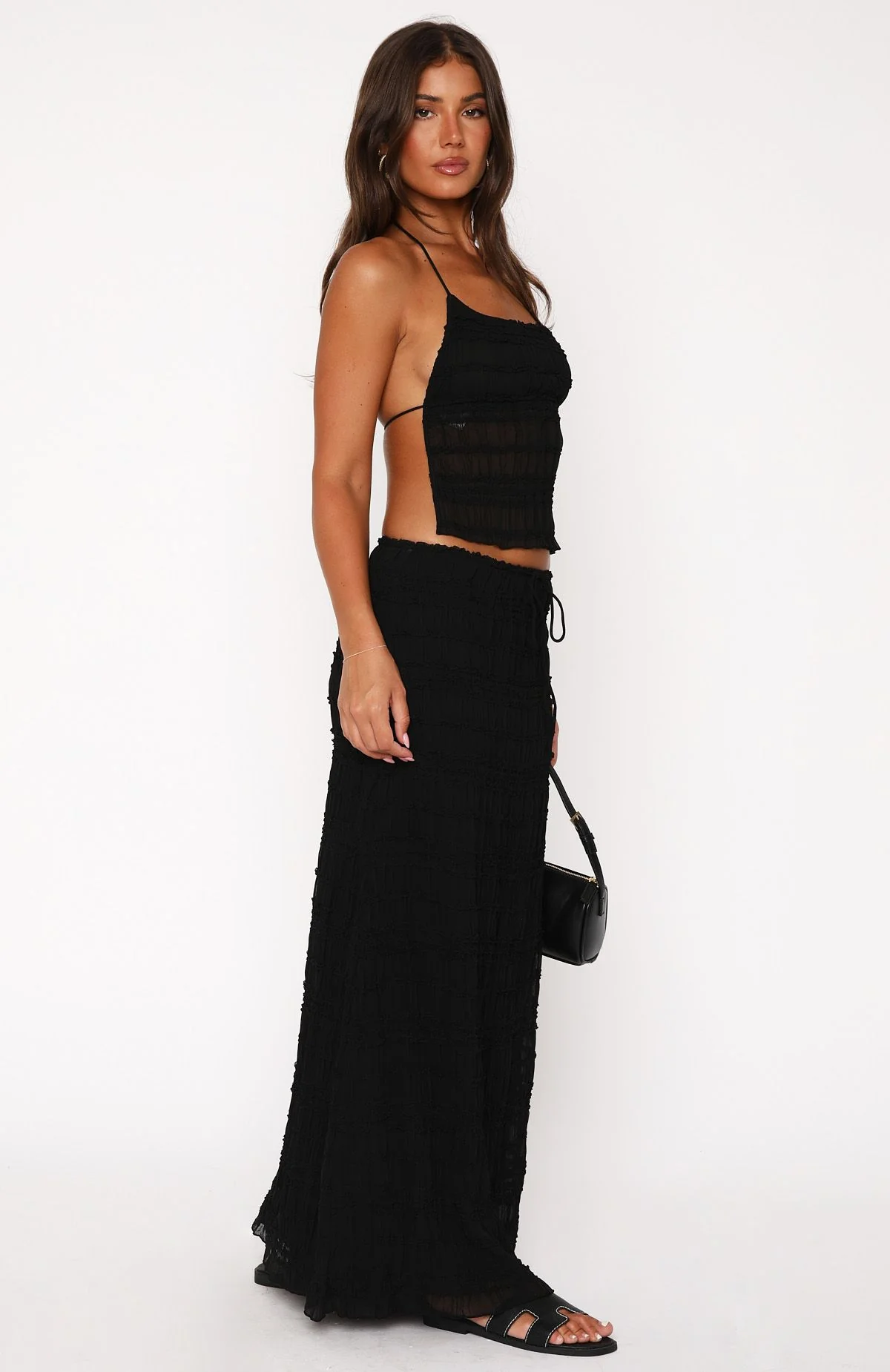 Hold Out Maxi Skirt Black - Image 3