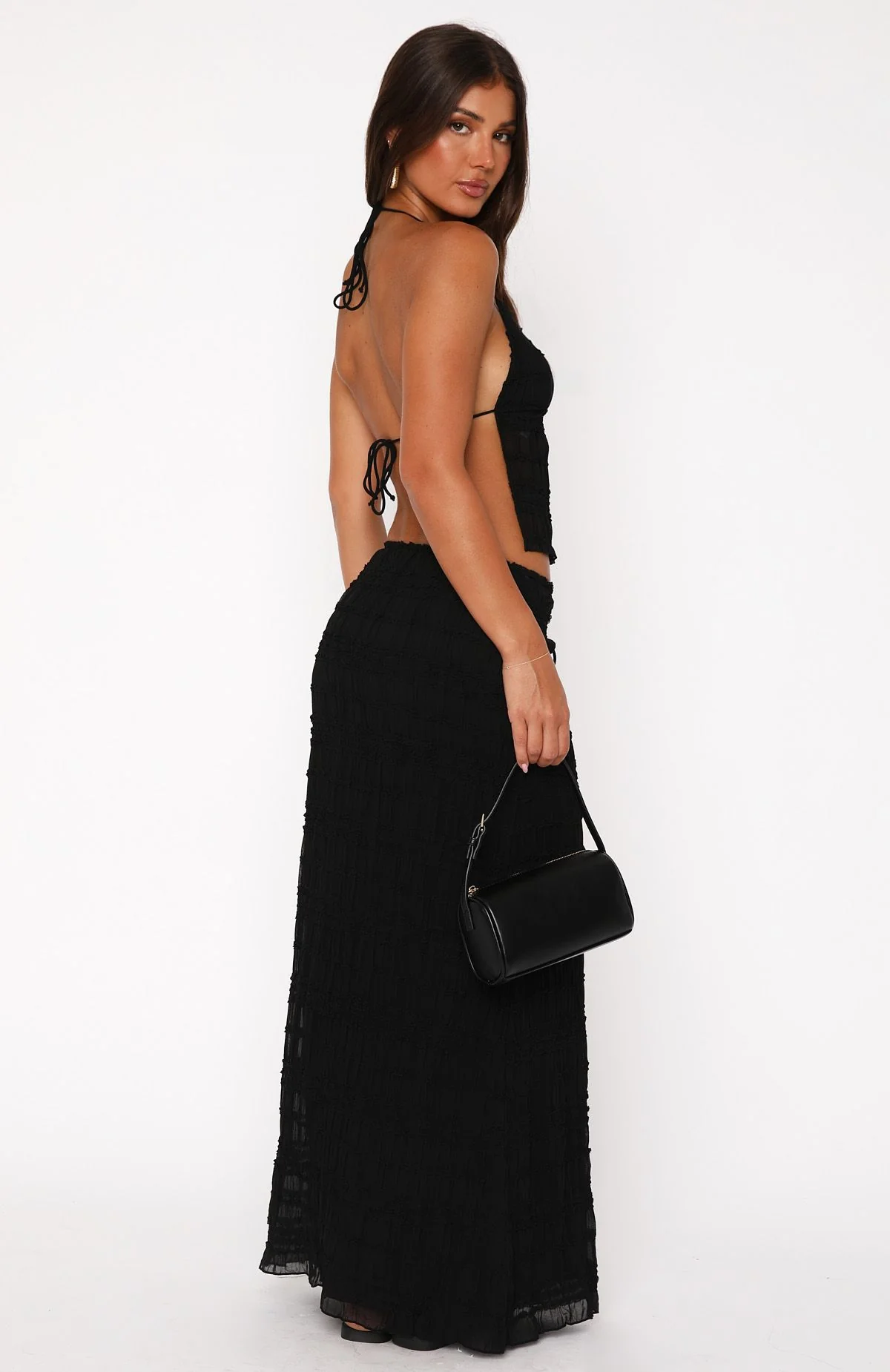 Hold Out Maxi Skirt Black - Image 4