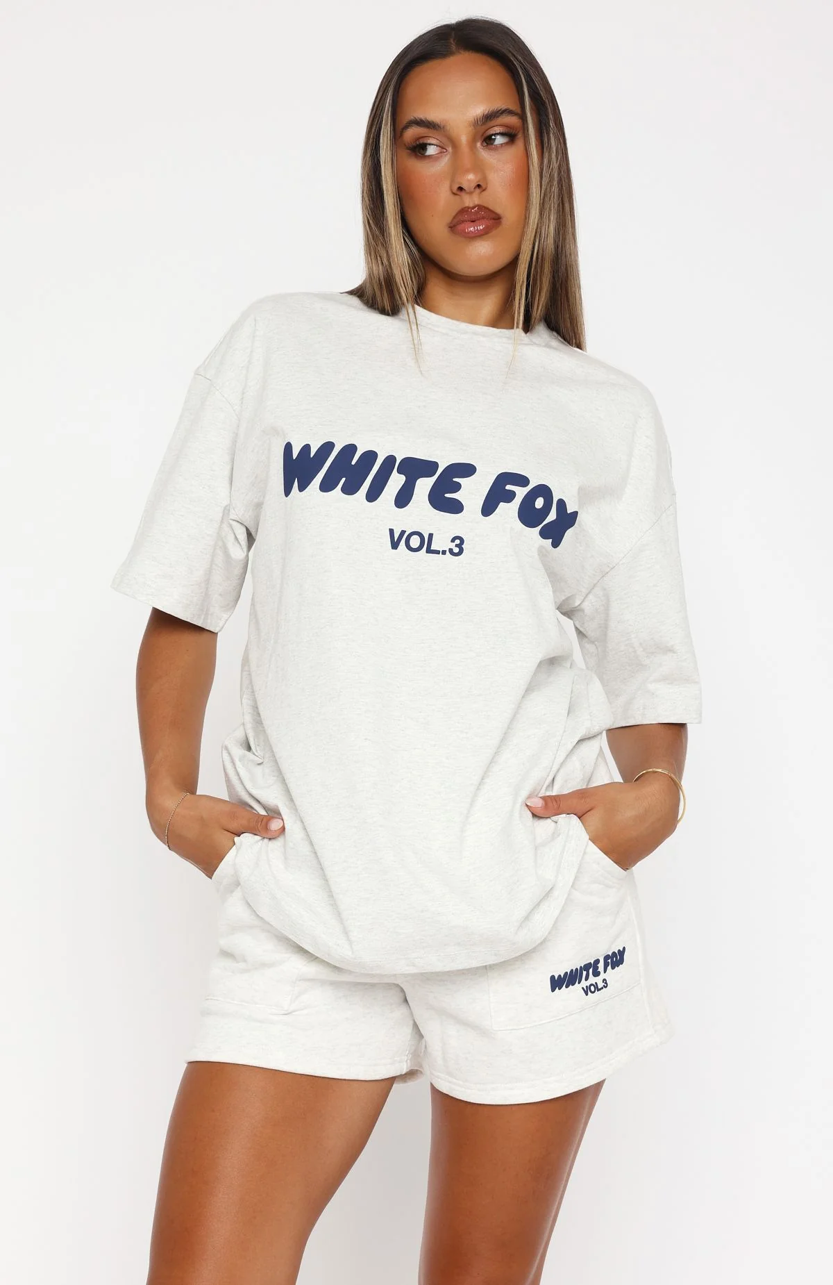 Offstage Oversized Tee Mineral Grey - Image 2