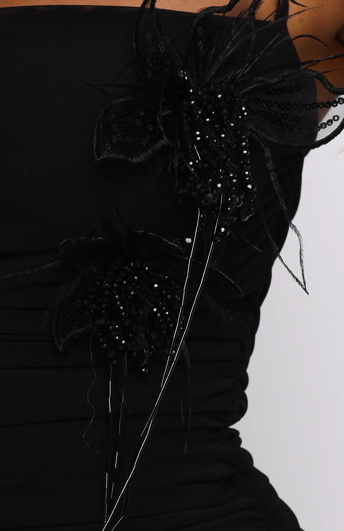 Over Drive Mini Dress Black - Image 6