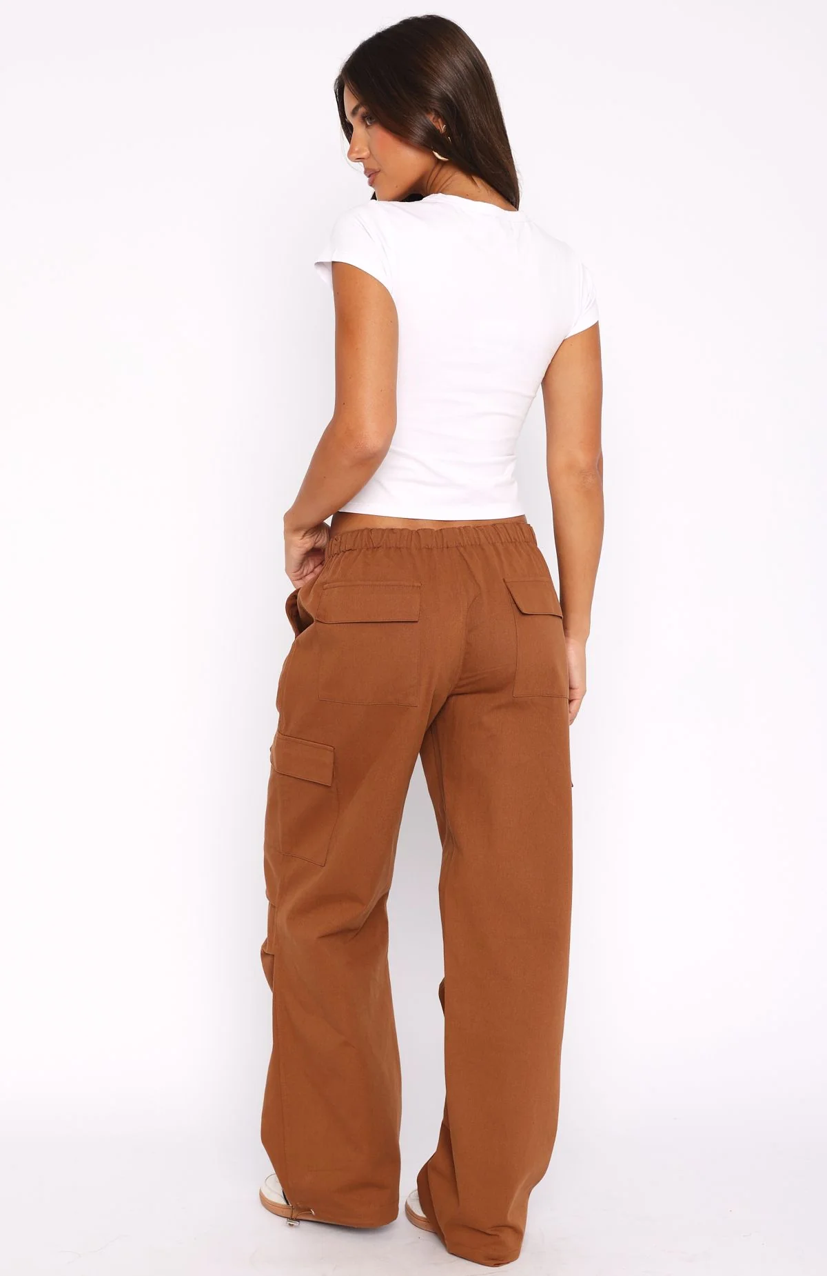 Real Satisfaction Cargo Pants Chocolate - Image 5