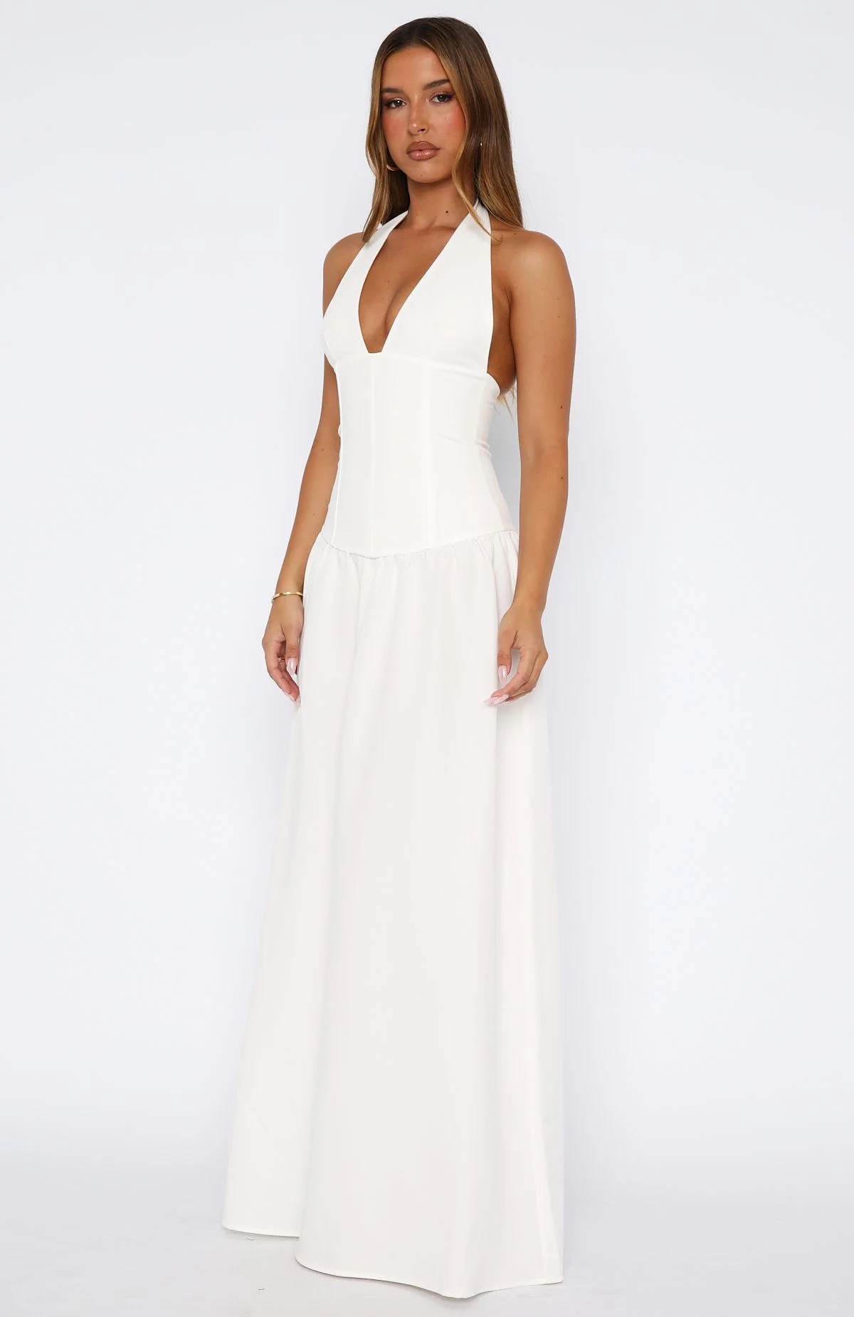 Say You Love Maxi Dress White - Image 4