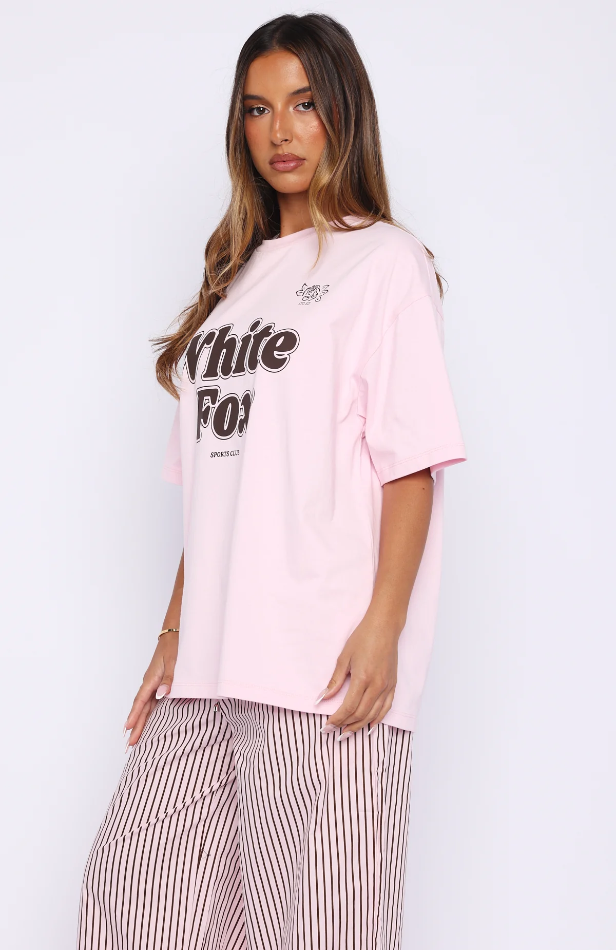 Seeing Stars Oversized Tee Pink - Image 3