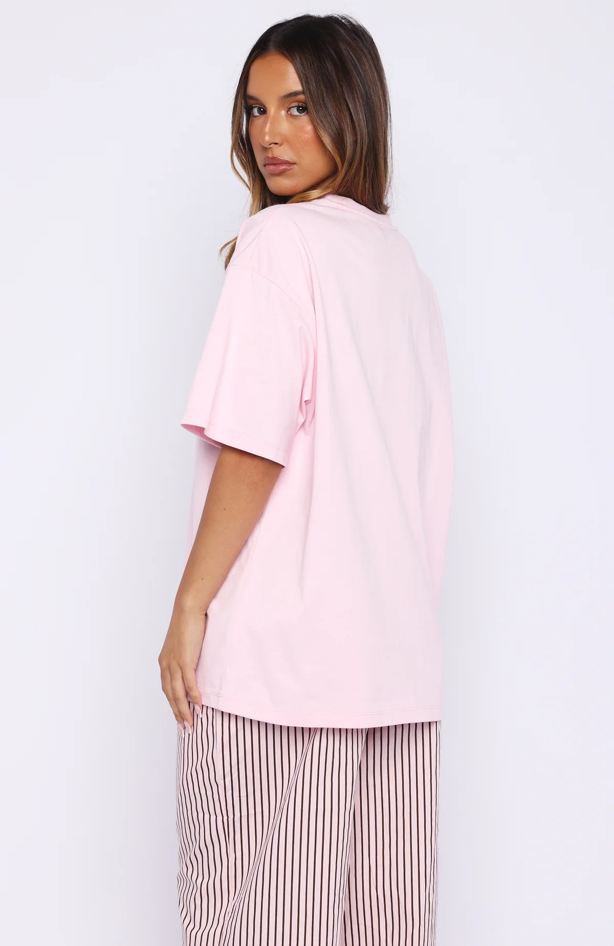 Seeing Stars Oversized Tee Pink - Image 4