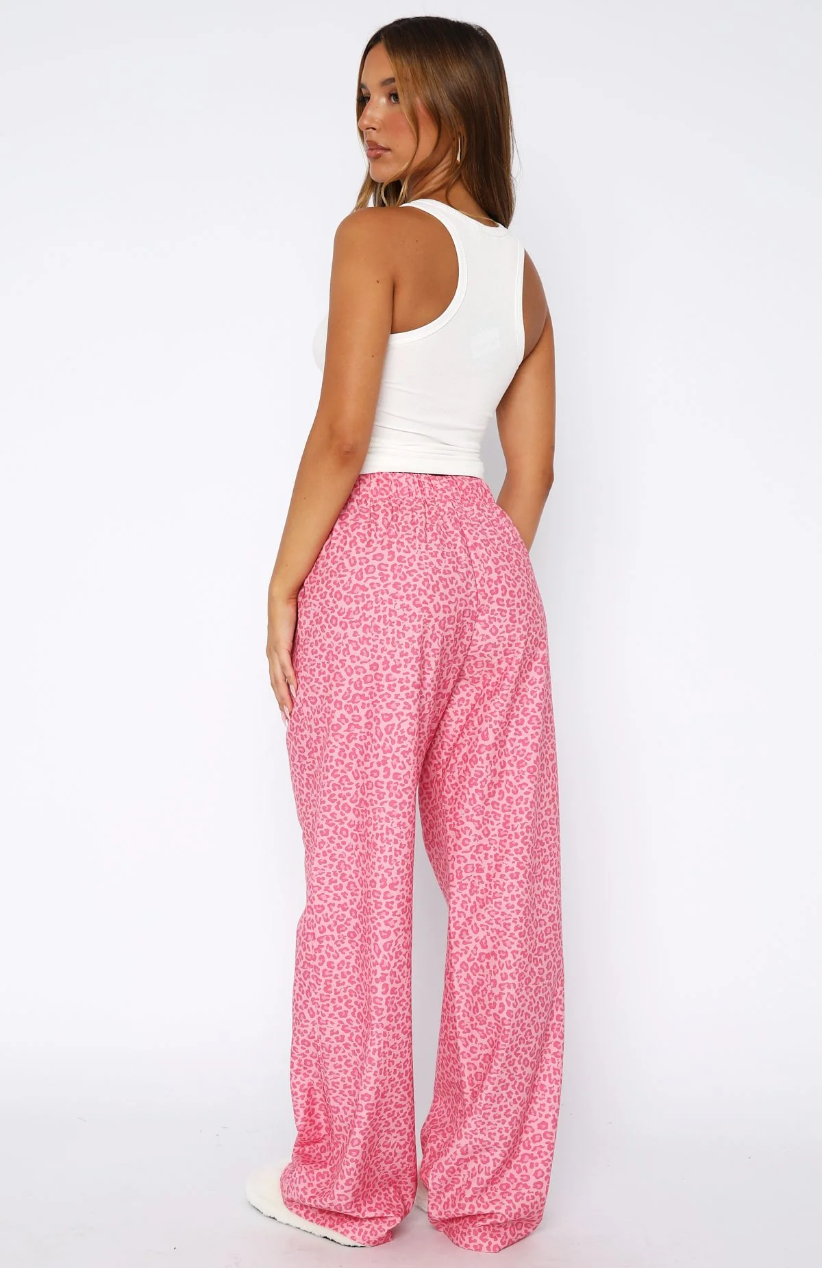 Sweetheart Pyjama Pants Pink Leopard - Image 4