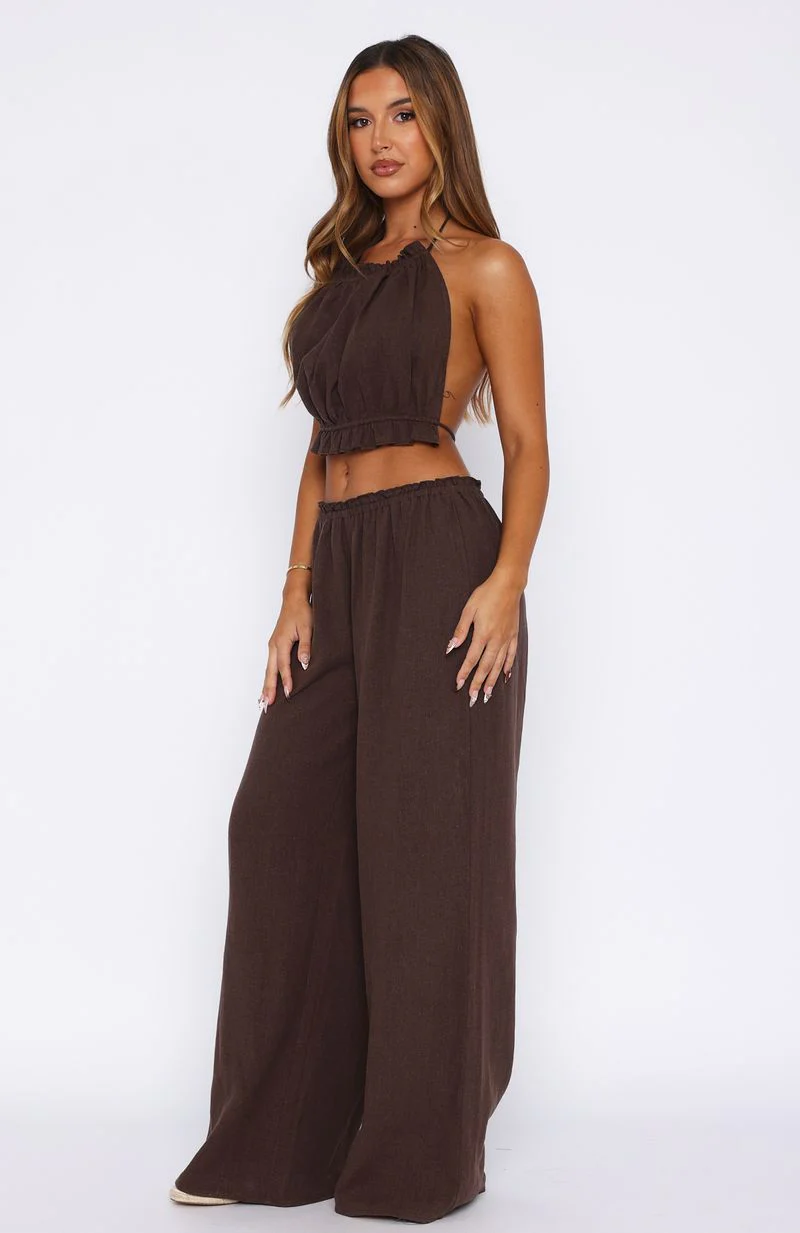 Take Me Away Pant Chocolate - Image 3