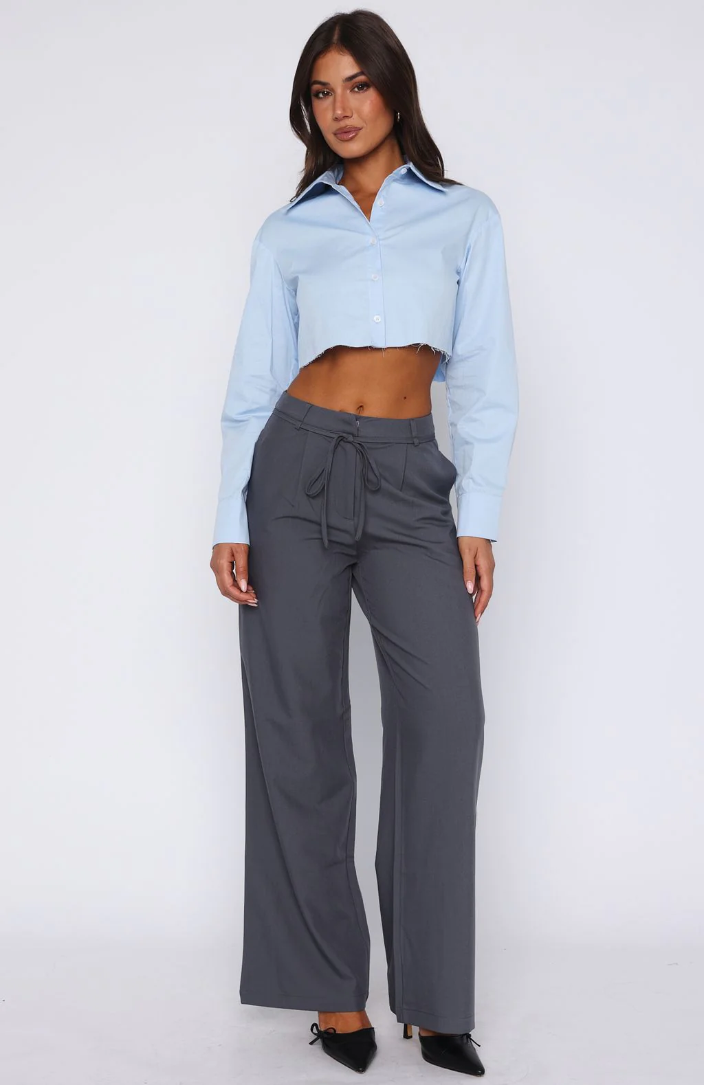 Thanks For Nothing Pants Slate Grey - Image 2