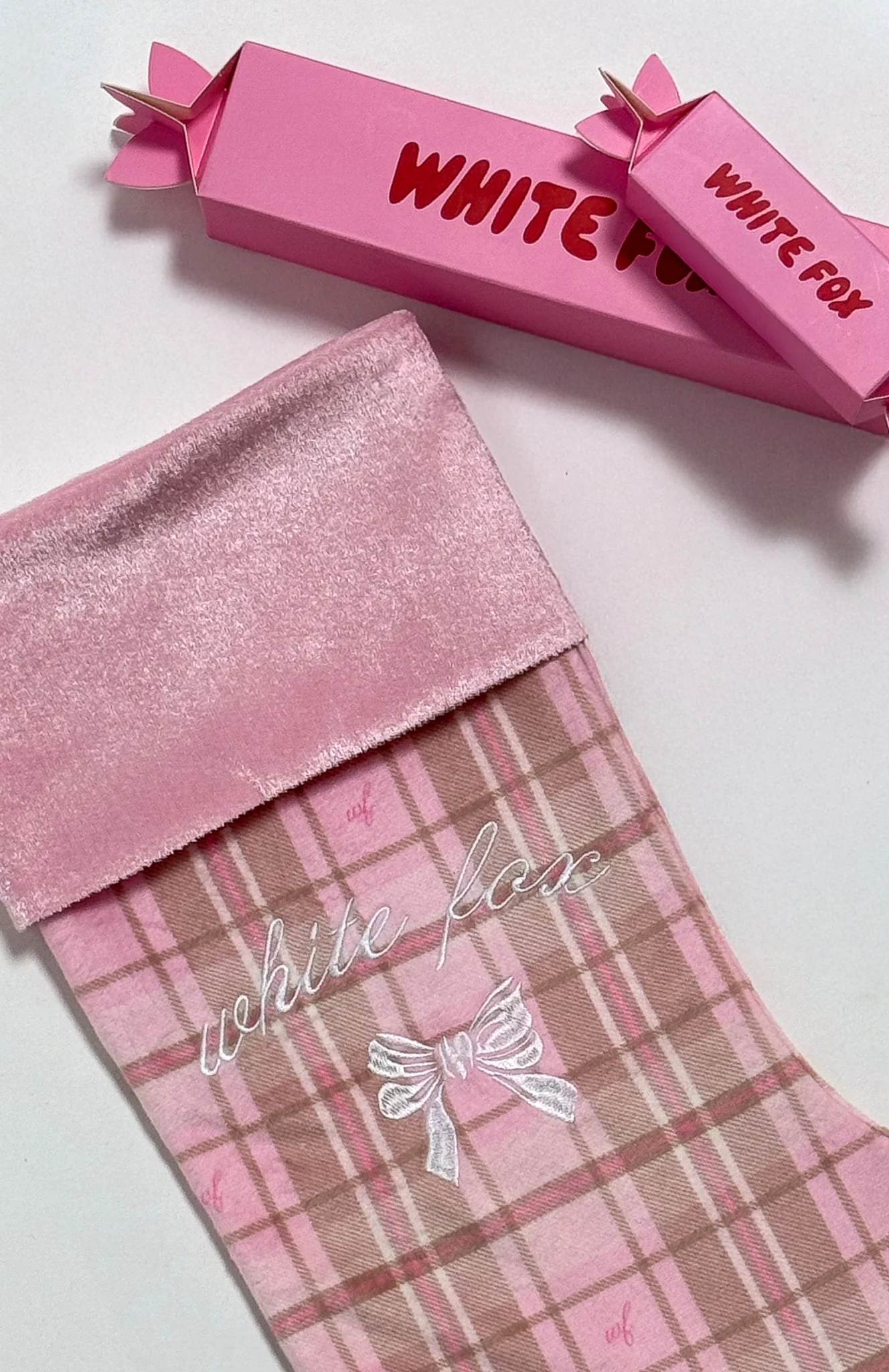 Xmas Stocking Neapolitan Check - Image 3